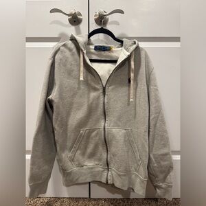 ⭐️ Polo Ralph Lauren Full Zip Hooded Sweat Jacket Size Large ⭐️